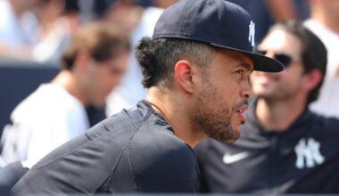 Giancarlo Stanton suffers injury setback that puts his Yankees return in peril