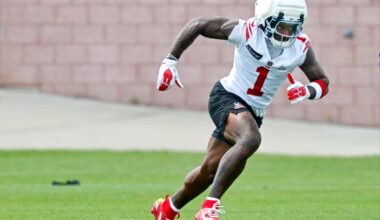 Giants downplay Malik Nabers injury scare after final practice drill