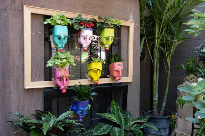 greenest block display