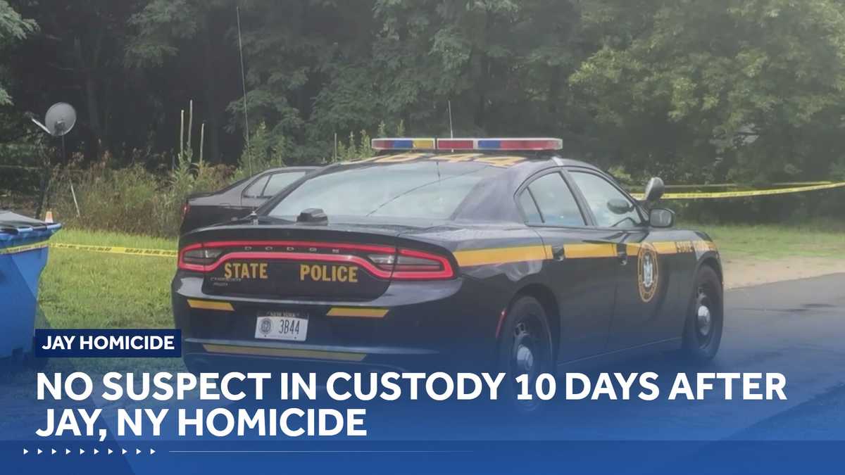 No suspect in custody after Jay, NY homicide