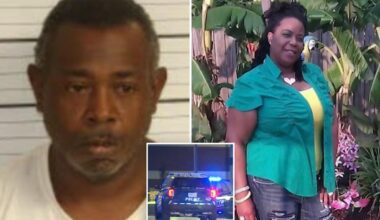 Louisiana husband allegedly killed wife, propped her body in passenger seat and drove through several states before being arrested