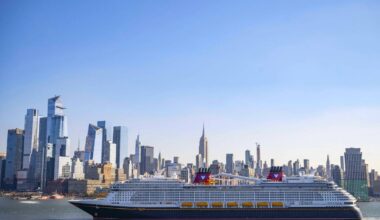 After 4 years away, Disney Cruise Line returns to NYC in fall 2027 — just 7 exclusive sailings aboard a 144,000-ton, castle-themed ship