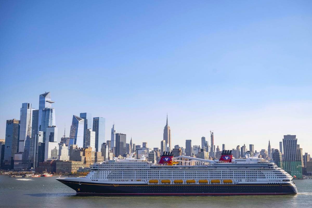 After 4 years away, Disney Cruise Line returns to NYC in fall 2027 — just 7 exclusive sailings aboard a 144,000-ton, castle-themed ship