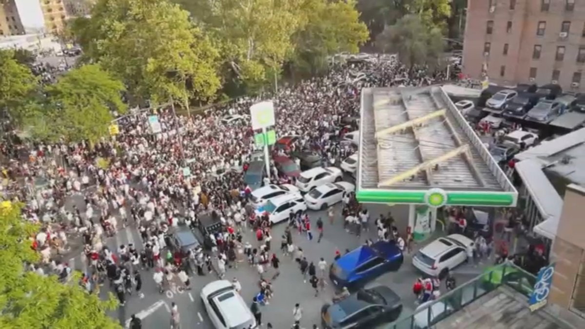 Security measures in anticipation of “takeover” of Dyckman Street – NBC New York