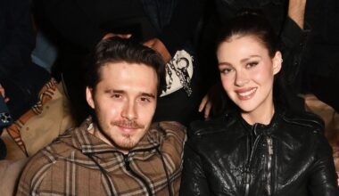 Brooklyn Beckham gets cozy with Nicola Peltz as David Beckham posts vacation pics with the rest of their family