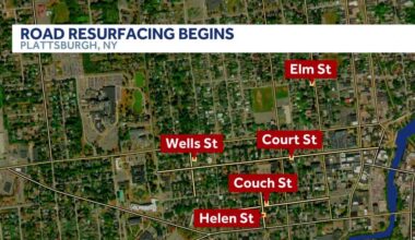 Road resurfacing work in downtown Plattsburgh may cause delays