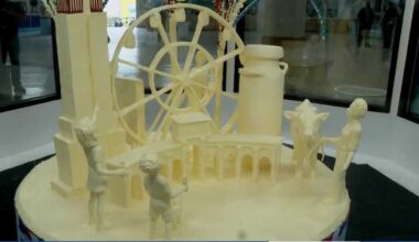 The Great New York State Fair unveils 58th annual butter sculpture