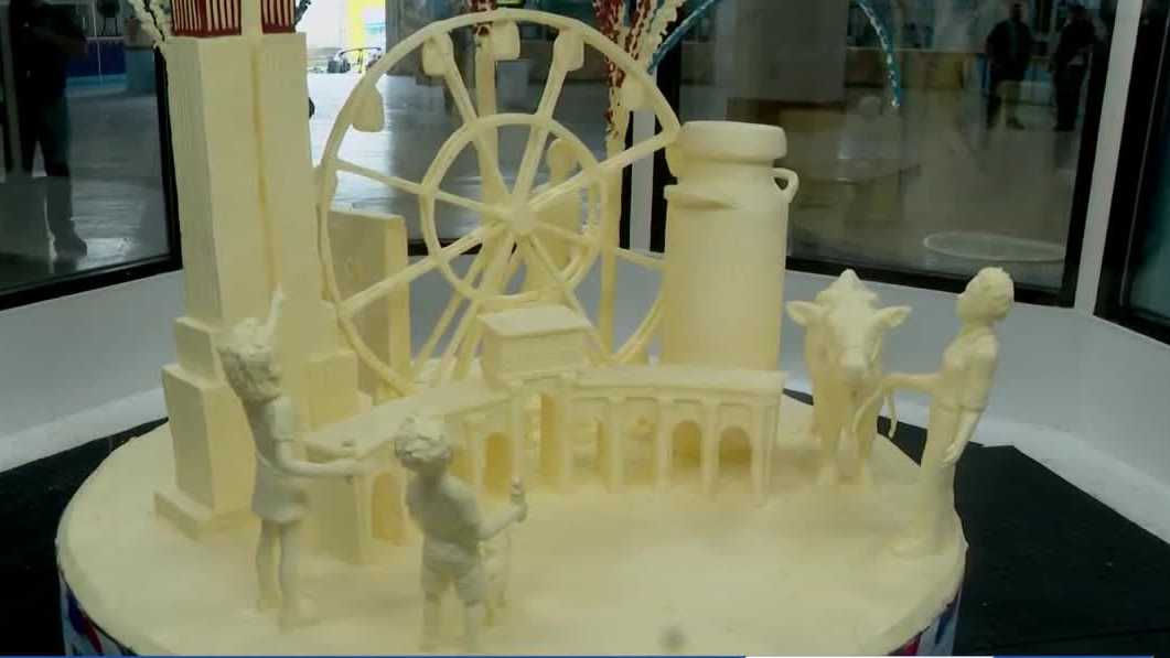 The Great New York State Fair unveils 58th annual butter sculpture