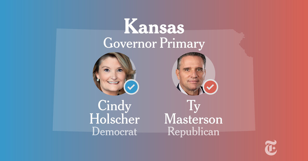 Kansas Governor Primary 2026: Live Election Results