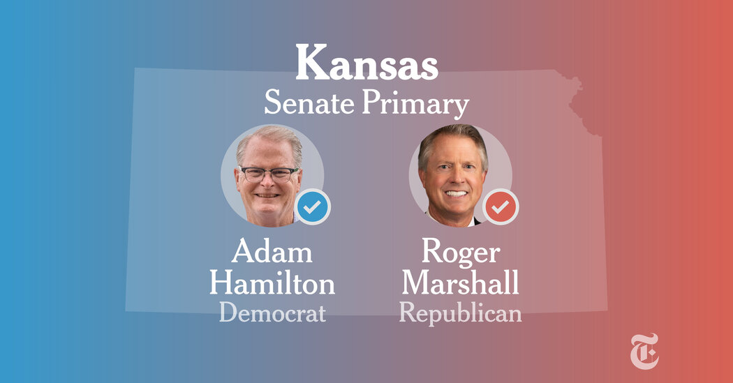 Kansas U.S. Senate Primary 2026: Live Election Results
