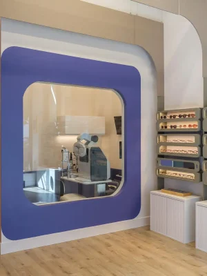 Eyebox Manhattan New York City commercial interior