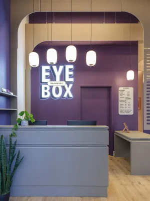 Eyebox Manhattan New York City commercial interior