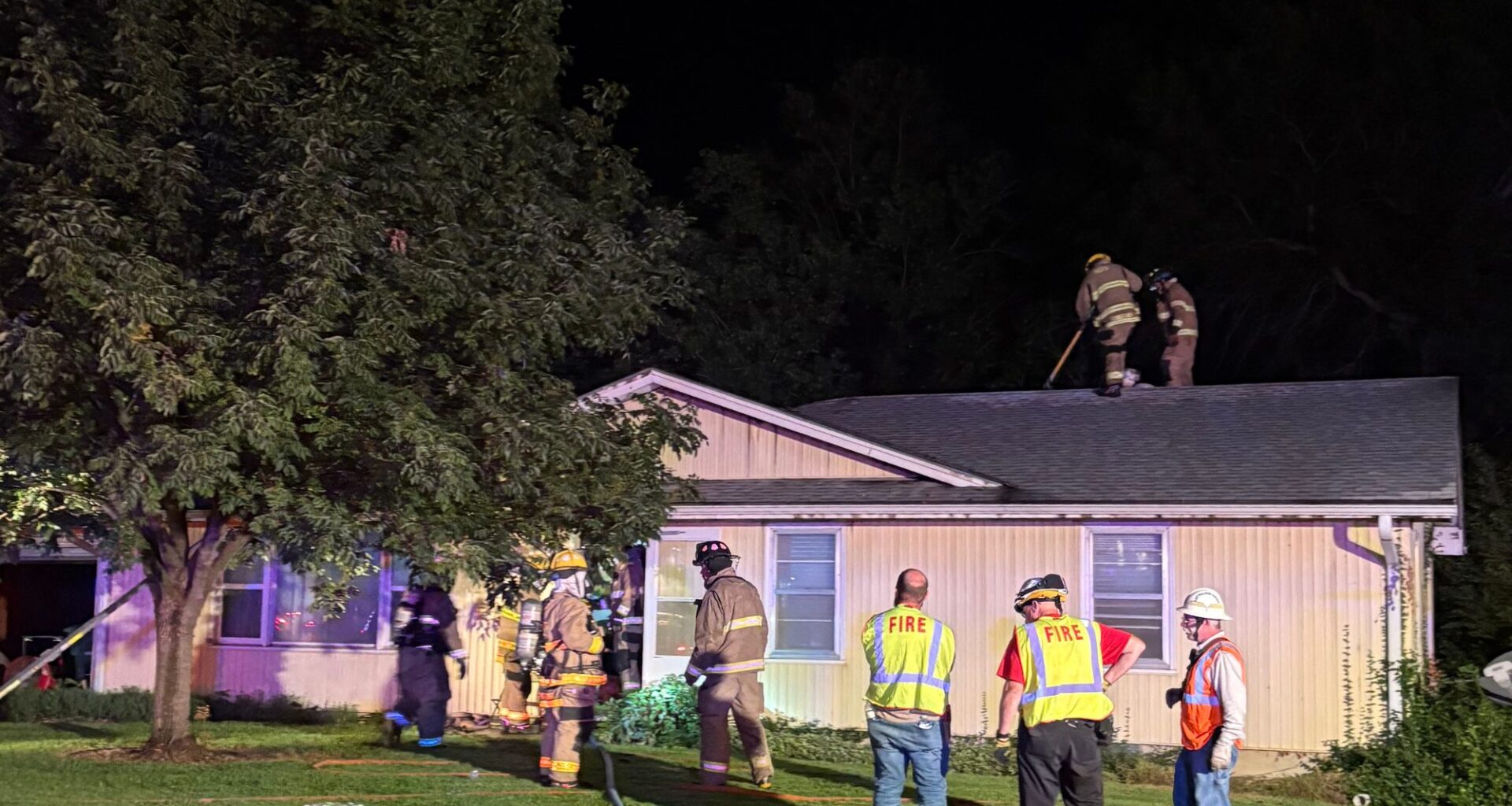 Fire causes extensive damage to Leonardville home