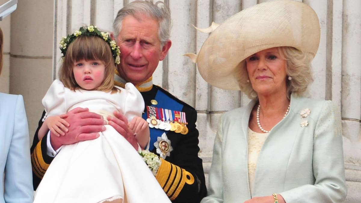 Kate Middleton's bridesmaid, 18, looks unrecognisable as she towers over grandmother Queen Camilla