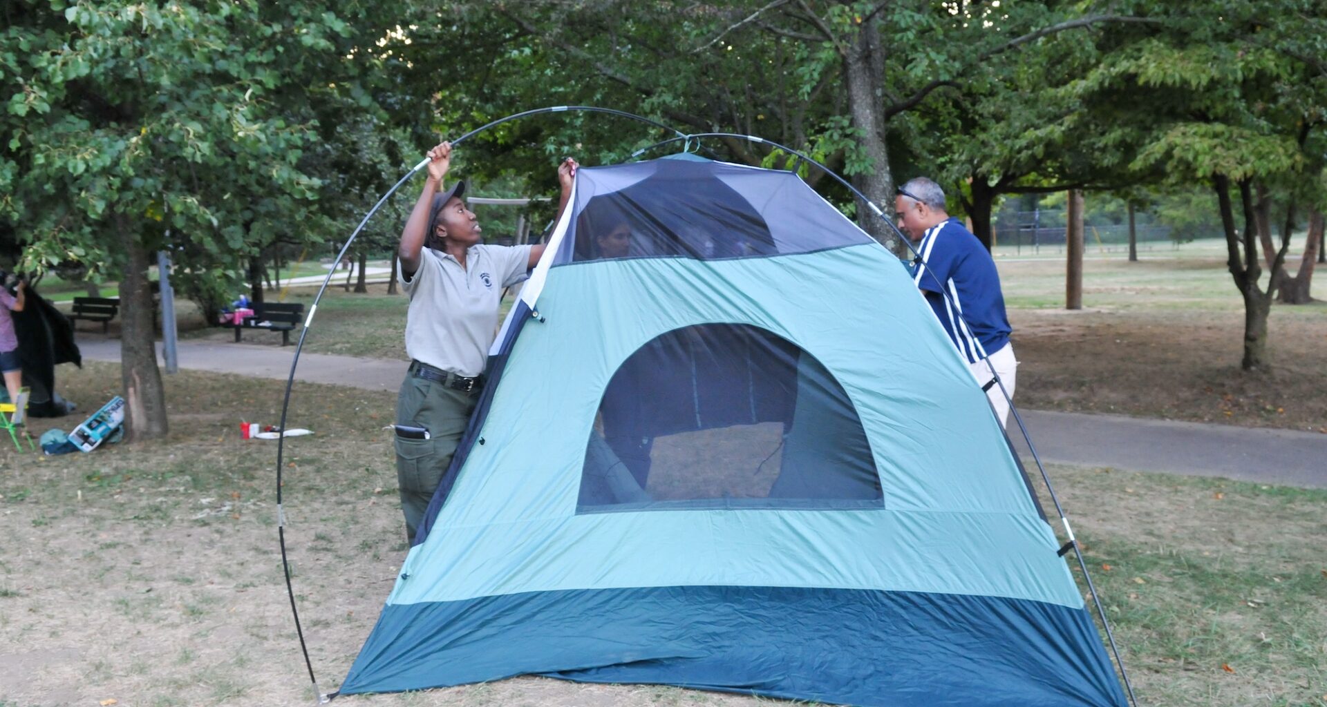 Camp out overnight in NYC parks with the Urban Park Rangers