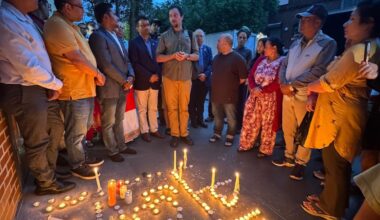 In Ridgewood, Queens, Nepali Community Gathers to Pray for Flood Victims and Missing Loved Ones