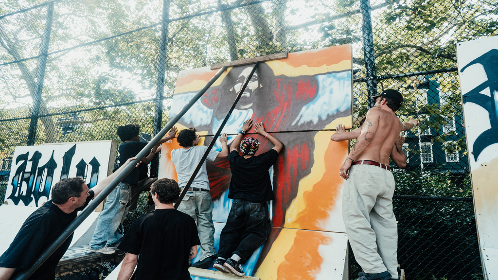 HELL RIDE: THE DIY RAMP THAT CAPTURED THE ATTENTION OF THE NYC SKATE SCENE