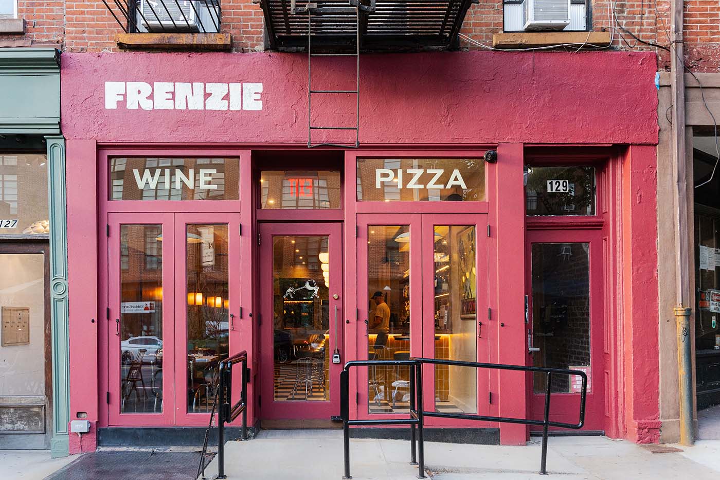 Frenzie Wine & Pizza Brooklyn Heights New York Style Pizza