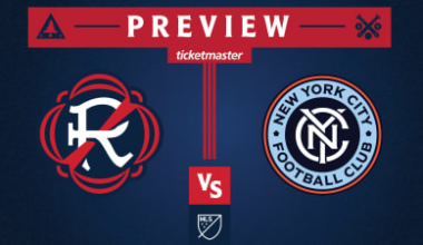 Preview | Revs wrap up two-game week with Sunday afternoon showdown vs. New York City FC at Gillette Stadium