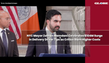 NYC Mayor Zohran Mamdani Celebrates $104M Surge in Delivery Driver Tips as Critics Slam Higher Costs