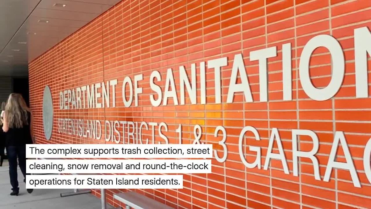 $230M Staten Island Sanitation Complex Opens: Revamp Clears Way for 232 Affordable Homes