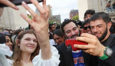 New York City Mayor Mamdani look-alike contest draws crowd