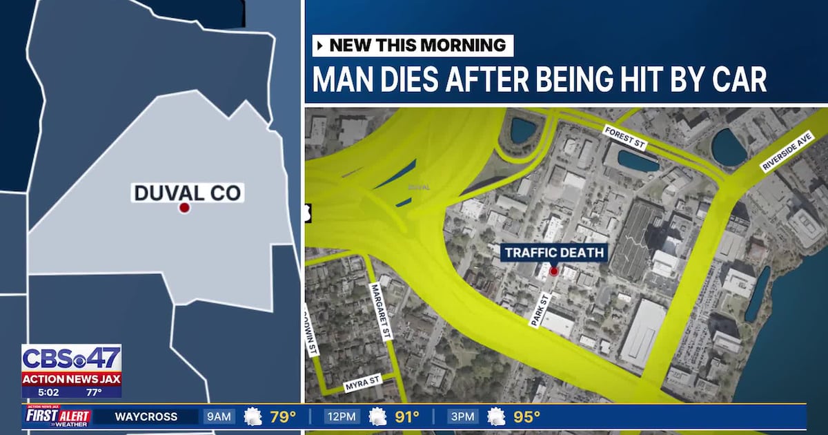 Pedestrian hit, killed by vehicle in Jacksonville’s Brooklyn neighborhood – Action News Jax