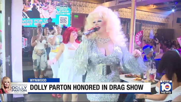 Drag queens in Wynwood honor Dolly Parton with tribute performances