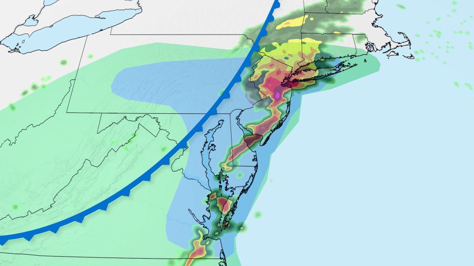 Flash flood risk increases in New York City as powerful storms threaten millions in Northeast