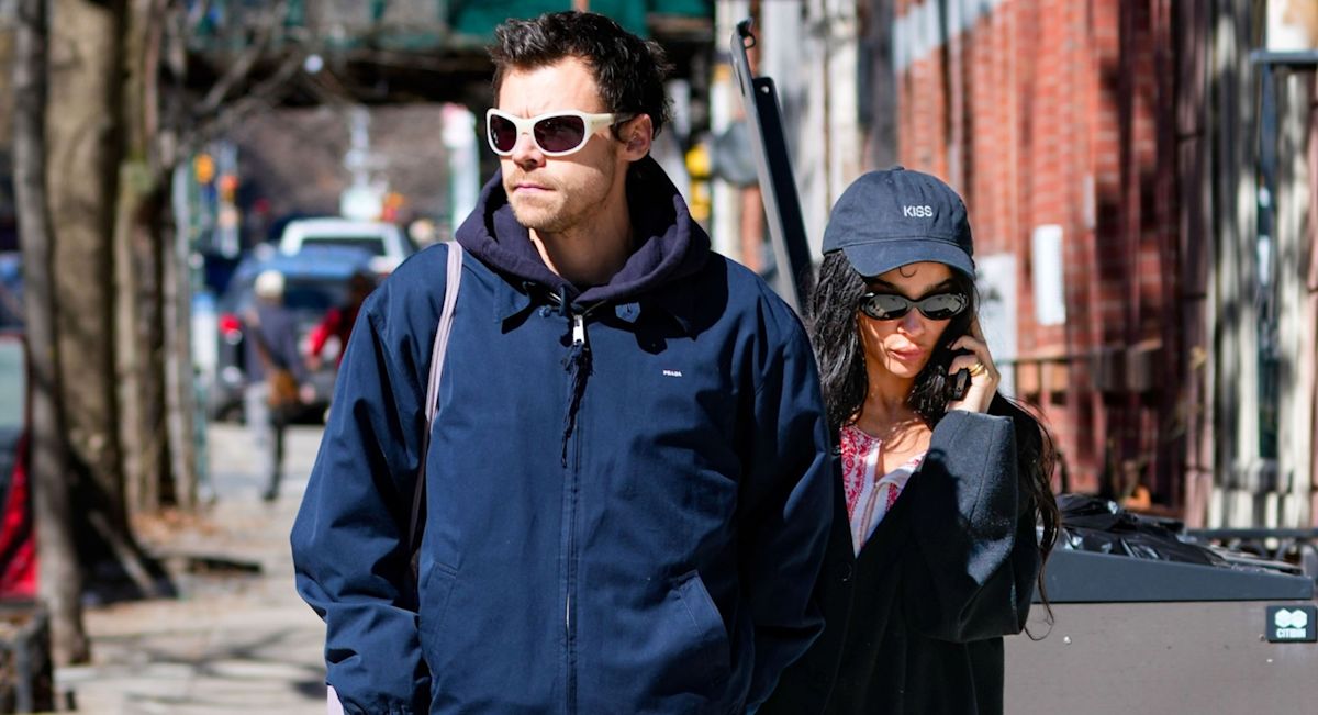 Harry Styles and Zoë Kravitz Take the Boat Shoe and Kitten Heel Trends Off Duty in NYC
