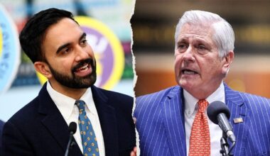 New York gubernatorial candidate urges 9/11 attendees to turn away from Mamdani during ceremony