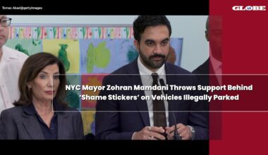 NYC Mayor Zohran Mamdani Throws Support Behind ‘Shame Stickers’ on Vehicles Illegally Parked