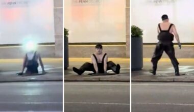 Mysterious Figures Spotted Emerging From NYC Manhole Near Penn Station in New Video