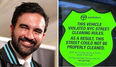 NYC Mayor Zohran Mamdani Throws Support Behind ‘Shame Stickers’ on Vehicles Illegally Parked