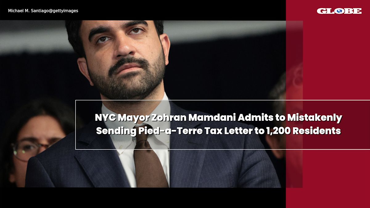 NYC Mayor Zohran Mamdani Admits to Mistakenly Sending Pied-a-Terre Tax Letter to 1,200 Residents