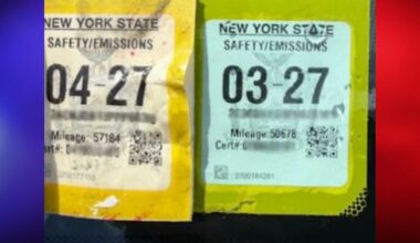 New York Man's Fake Inspection Sticker Fools No One, New York State Police Say