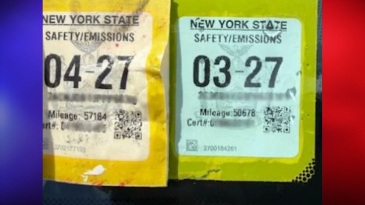 New York Man's Fake Inspection Sticker Fools No One, New York State Police Say