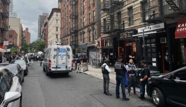 Man, 54, fatally shot after advancing on cops with butcher knife on Lower East Side: NYPD