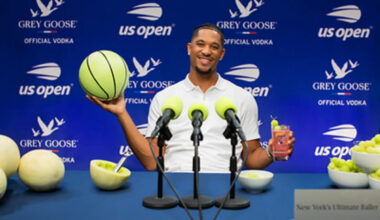 GREY GOOSE® VODKA TOASTS THE US OPEN® WITH JOSH HART, NEW YORK'S ULTIMATE BALLER