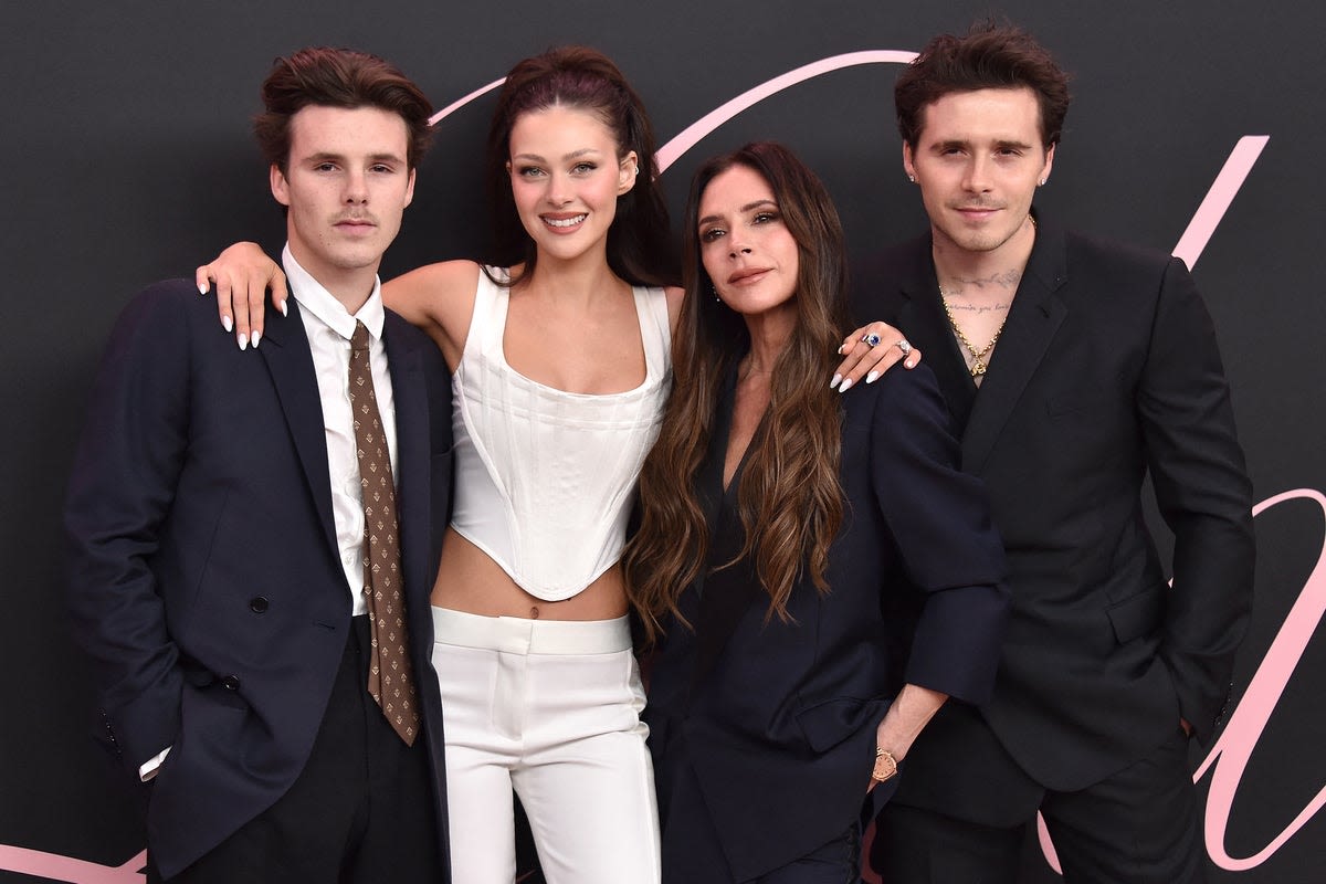 Cruz Beckham extends olive branch to estranged Brooklyn with family photo