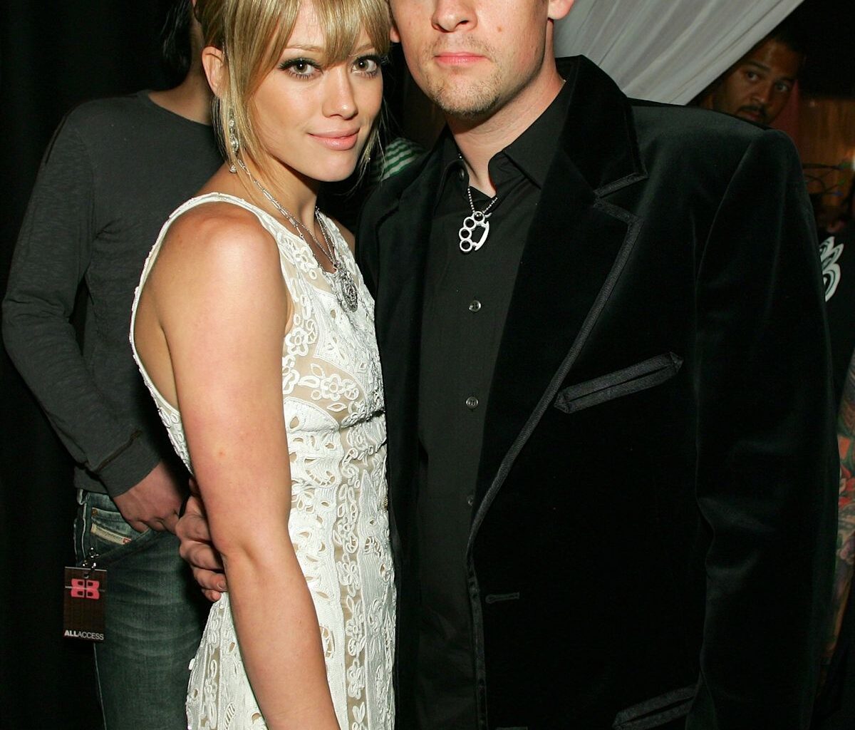 Hilary Duff brings ex-boyfriend Joel Madden out at NYC concert