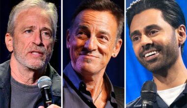 Jon Stewart, Bruce Springsteen and Hasan Minhaj to Perform at New York’s Stand Up for Heroes Event
