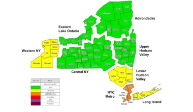 NYC under Level Orange air quality alert through Saturday night
