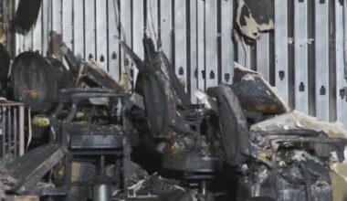 Barbershop fire injures four in the Bronx