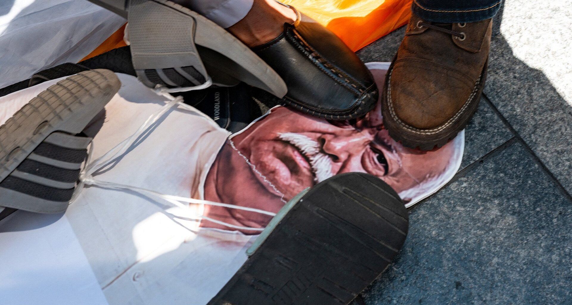 Protests as India’s Hindu nationalists take centre stage in New York | Narendra Modi