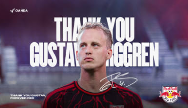 Red Bull New York Transfer Midfielder Gustav Berggren to Lech Poznan