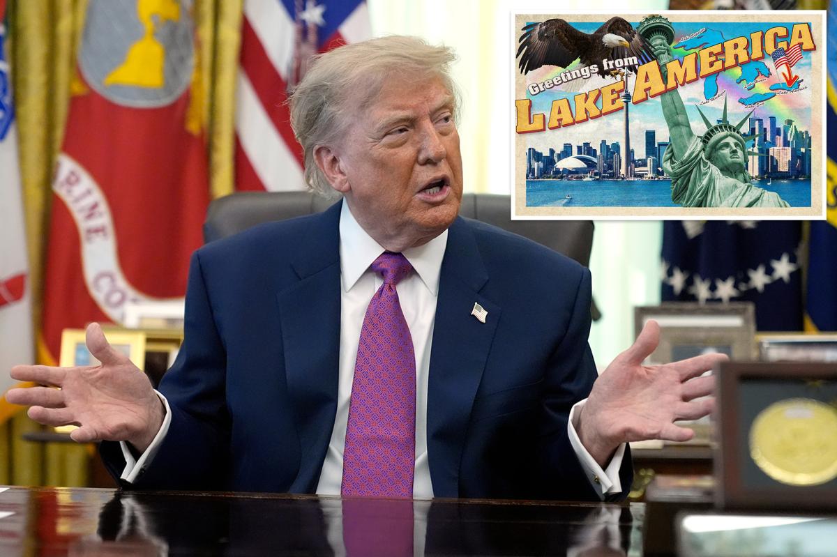 Trump orders Lake Ontario renamed Lake America 'effective immediately' -- in jab to 'nasty' Canada