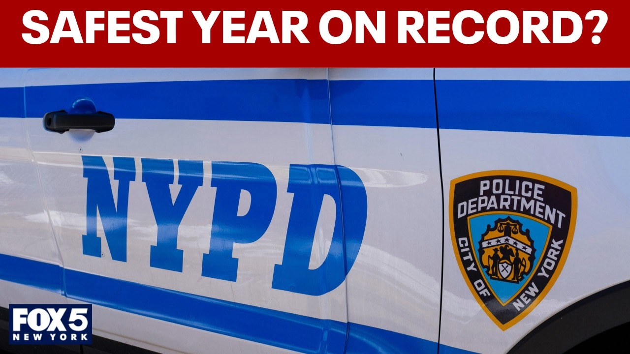 NYC on track for safest year in recorded history, NYPD says