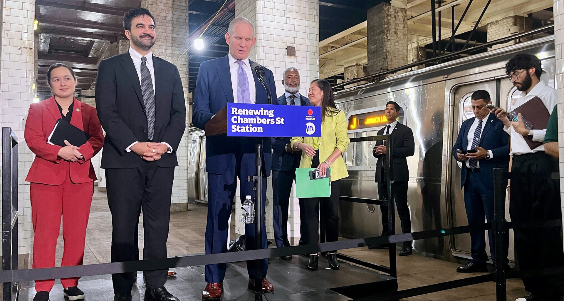 Steamy NYC Chambers St. subway station targeted for high-tech cooling in MTA renovation plan