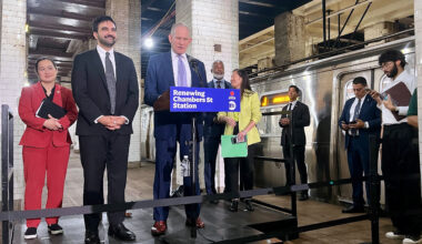 Steamy NYC Chambers St. subway station targeted for high-tech cooling in MTA renovation plan